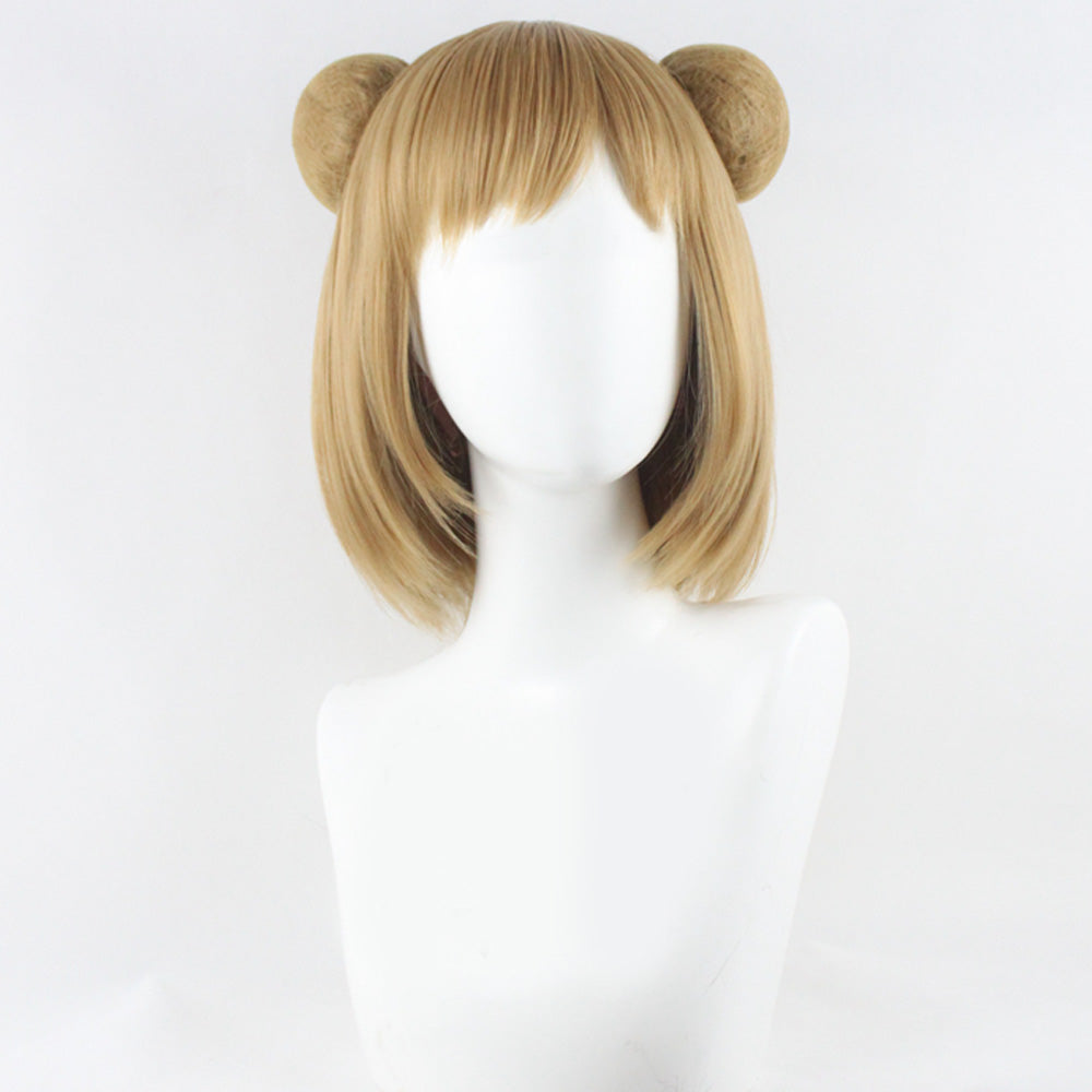 Peluca de cosplay amarilla Frontline P90 para niñas