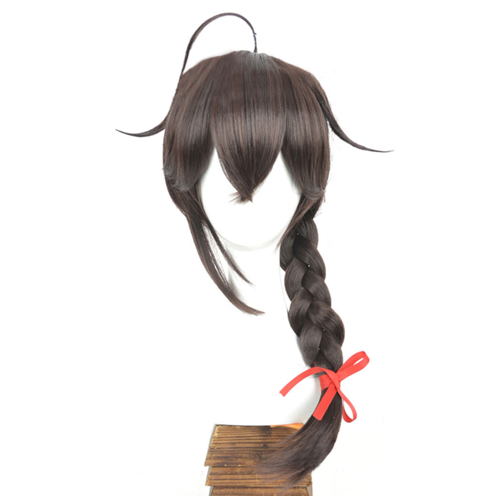 Parrucca Cosplay Kantai Collection KanColle Destroyer Shigure Brown