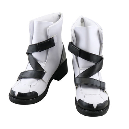 Fate Grand Order FGO Kid Gil White Shoes Cosplay Boots