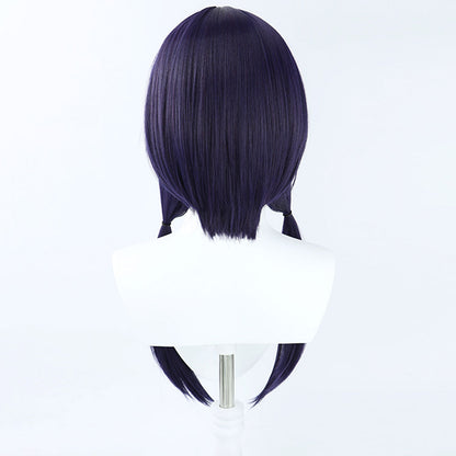 Genshin Impact Candace púrpura Cosplay peluca