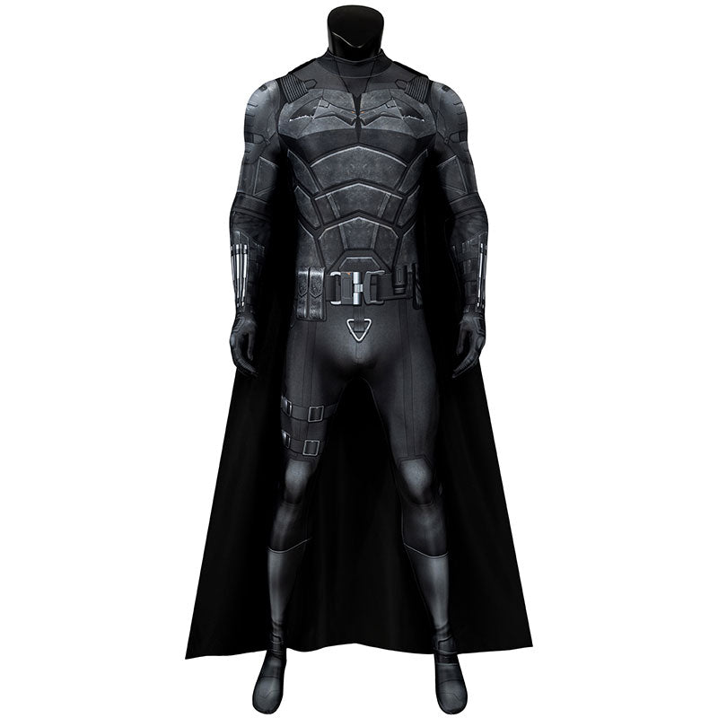 DC The Batman 2022 Bruce Wayne Robert Pattinson Zentai mono disfraz de Cosplay