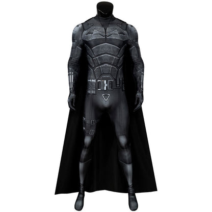 DC The Batman 2022 Bruce Wayne Robert Pattinson Zentai mono disfraz de Cosplay