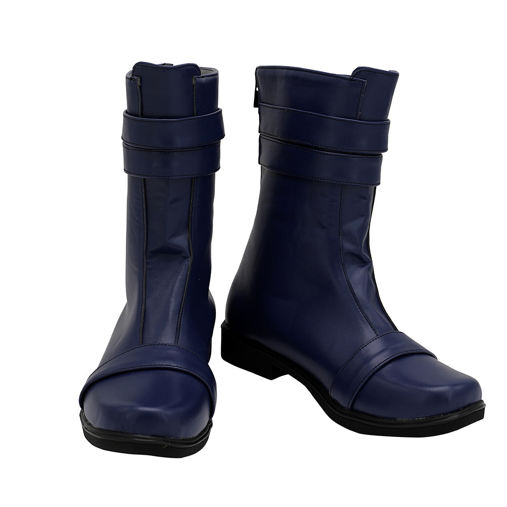 Fate/Grand Order FGO Absolute Demonic Front: Babylonia Fujimaru Ritsuka Blue Shoes Cosplay Boots