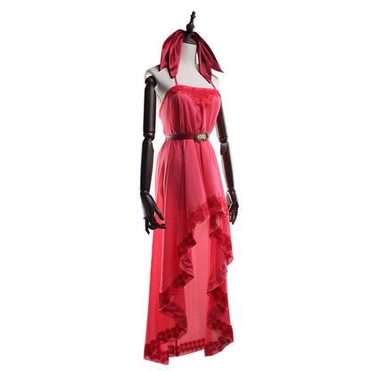 Final Fantasy VII Remake FF7 Aerith Gainsborough Pink Cosplay Costume