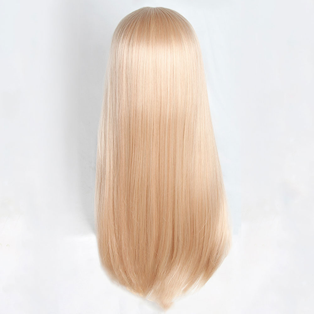 Guilty Gear STRIVE Millia Rage Golden Orange Cosplay Perücke