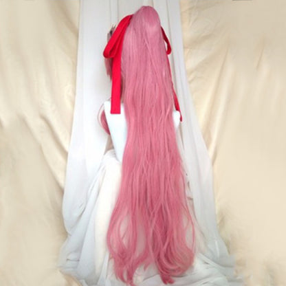 Mobile Suit Gundam SEED Lacus Clyne Pink Cosplay Wig - C Edition