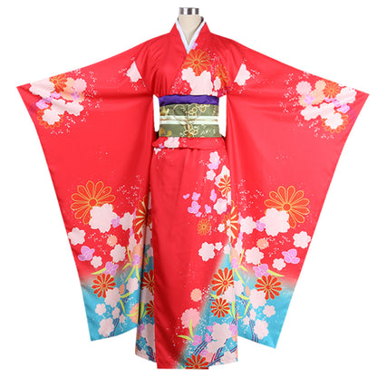Fate Grand Order FGO Marie Antoinette Kimono Cosplay Disfraz