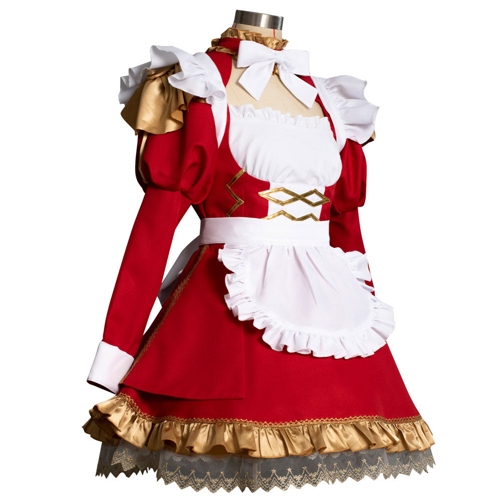 Fate Grand Order Sabre Nero Claudius Caesar Augustus German Maid Cosplay Kostüm