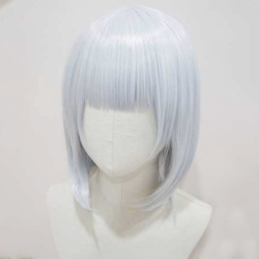 Azur Lane Dido Bisque Doll Silver White Cosplay Wig