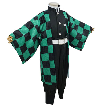 Demon Slayer per bambini: costume cosplay Kimetsu No Yaiba Kamado Tanjirou