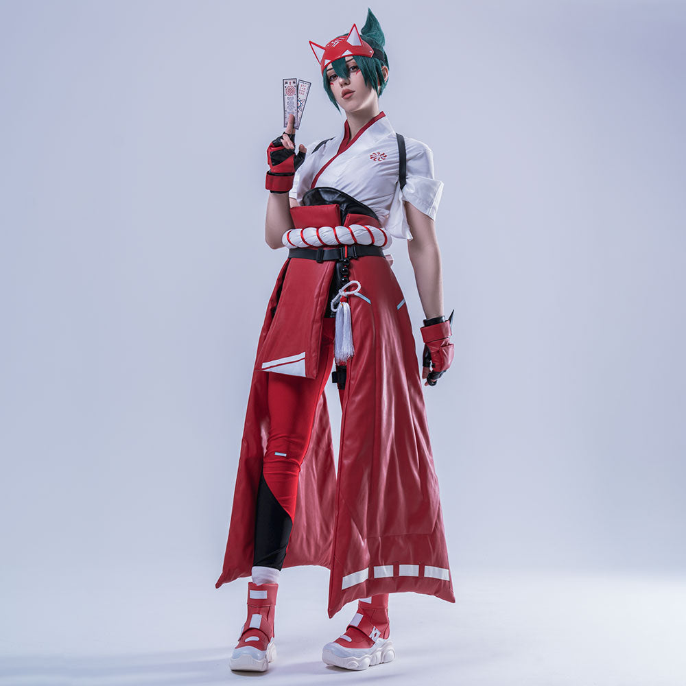 Overwatch 2 OW2 Kiriko Cosplay Costume Gcosplay overwatch-2-ow2-kiriko-cosplay-costume-gcosplay