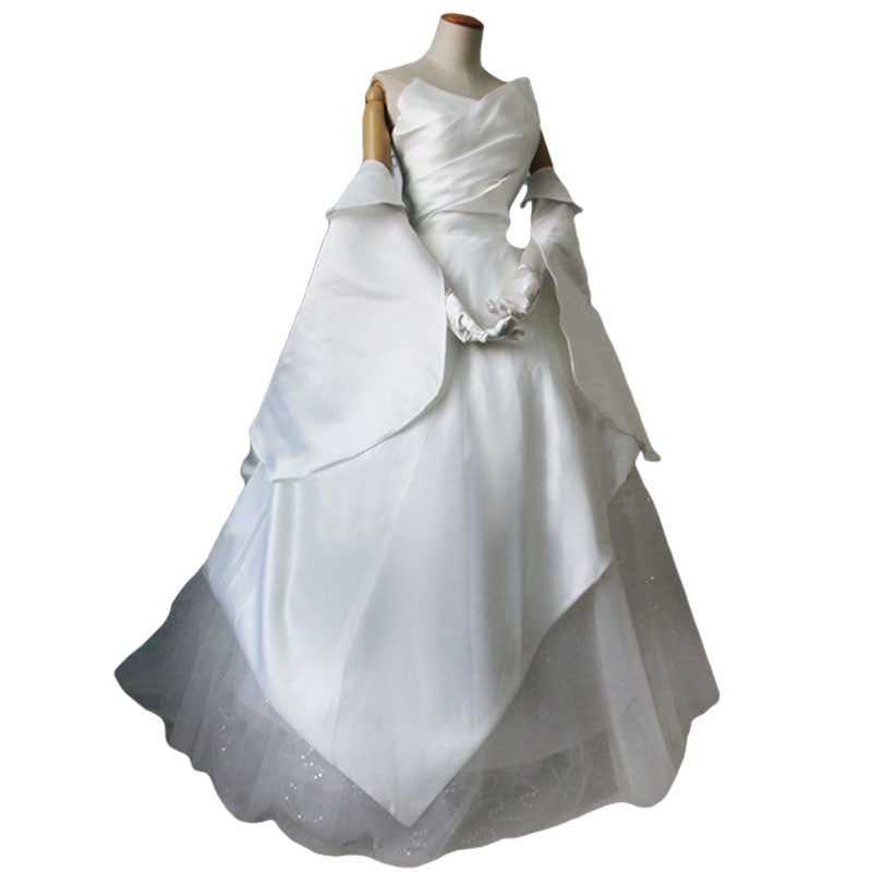 Final Fantasy XV Lunafreya Nox Fleuret Wedding Dress Cosplay Costume