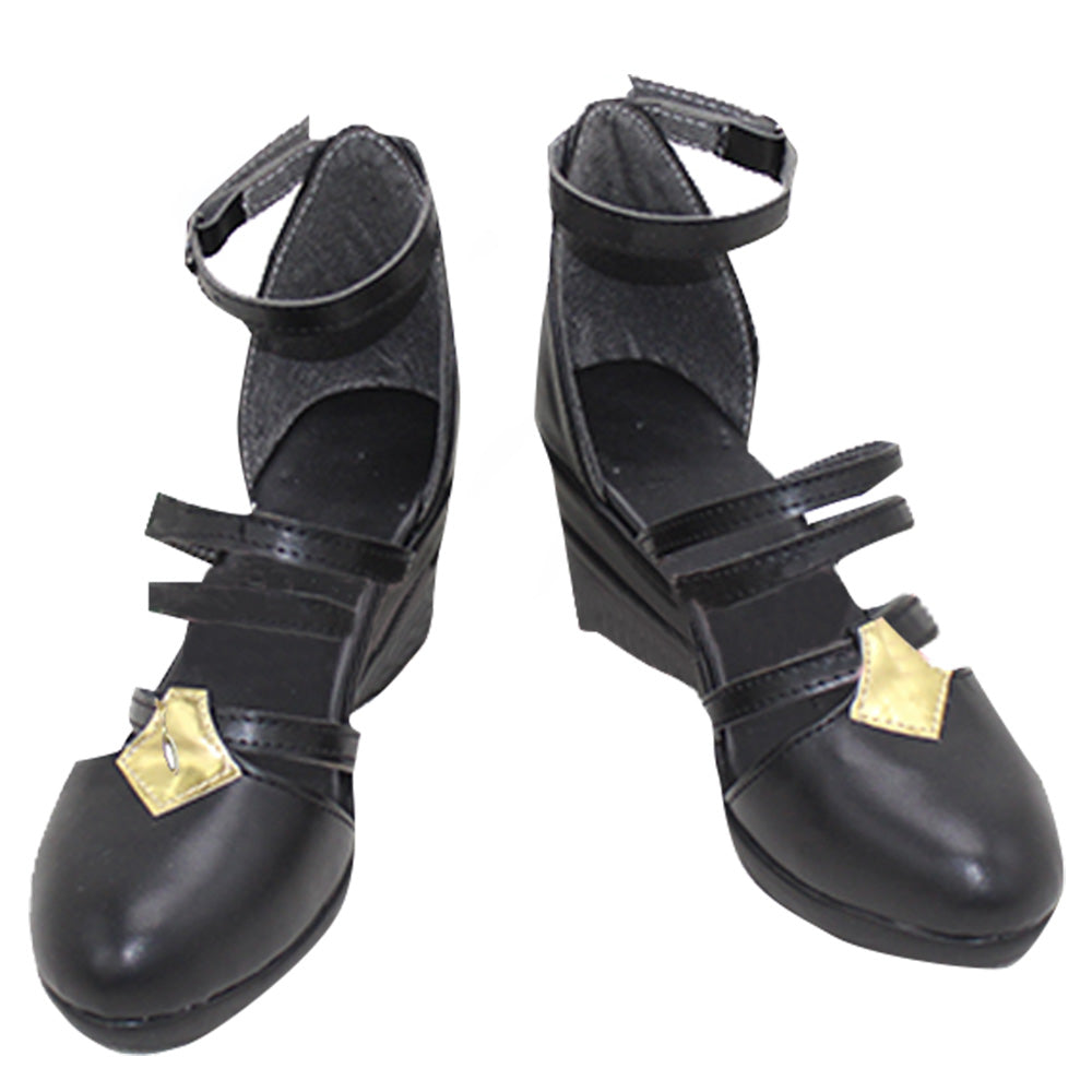 Destin Grand Ordre Caster Medea Lily Noir Cosplay Chaussures