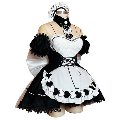 Azur Lane Noshiro Maid Cosplay Kostüm