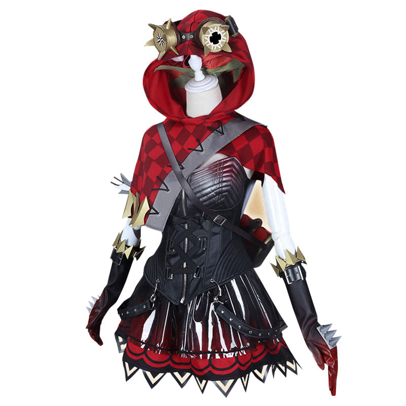Identité V Mécanicien Tracy Reznik Petit Chaperon Rouge Halloween Cosplay Costume