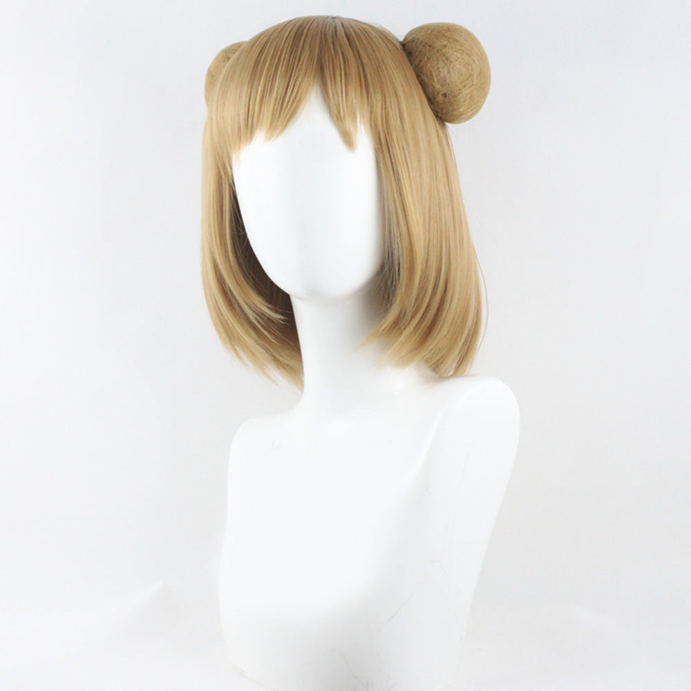 Peluca de cosplay amarilla Frontline P90 para niñas