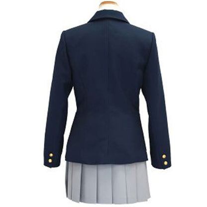Disfraz de Cosplay de uniforme escolar Yui Hirasawa de K-ON
