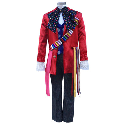 Alice in Wonderland: Alice Through the Looking Glass Mad Hatter Cosplay Costume