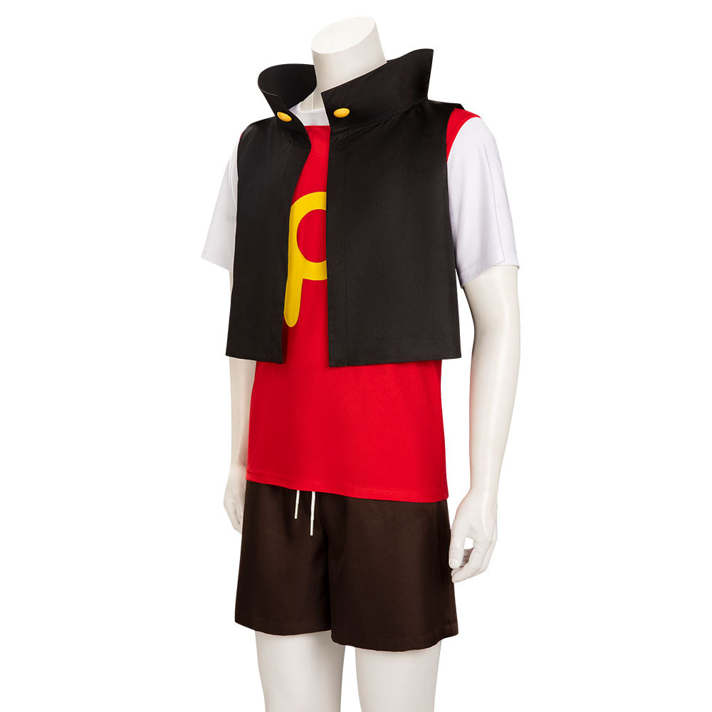 Pokemon Trainer Roter Cosplay Hut 357 Pokemon Cosplay Stock Photos pokemon-trainer-roter-cosplay-hut-357-pokemon-cosplay-stock-photos