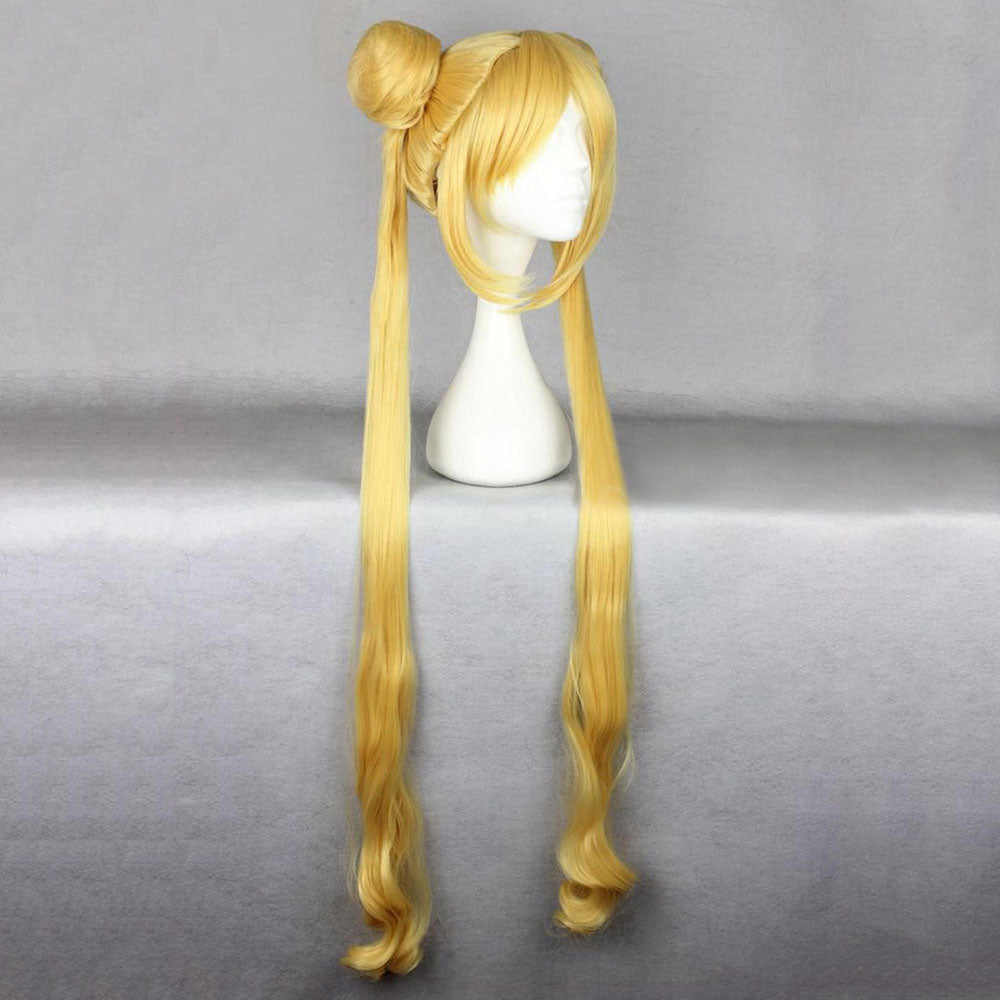Sailor Moon Tsukino Usagi Golden Cosplay Wig
