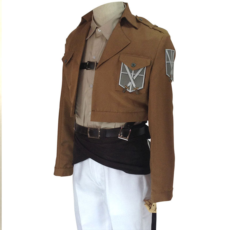 Attacco al costume cosplay di Titan Shingeki no Kyojin Sasha Blause 104th Cadet Corps