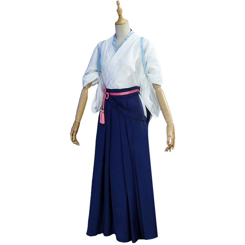 Genshin Impact Kamisato Ayaka Tsubaki in Thawing Snow Kimono
