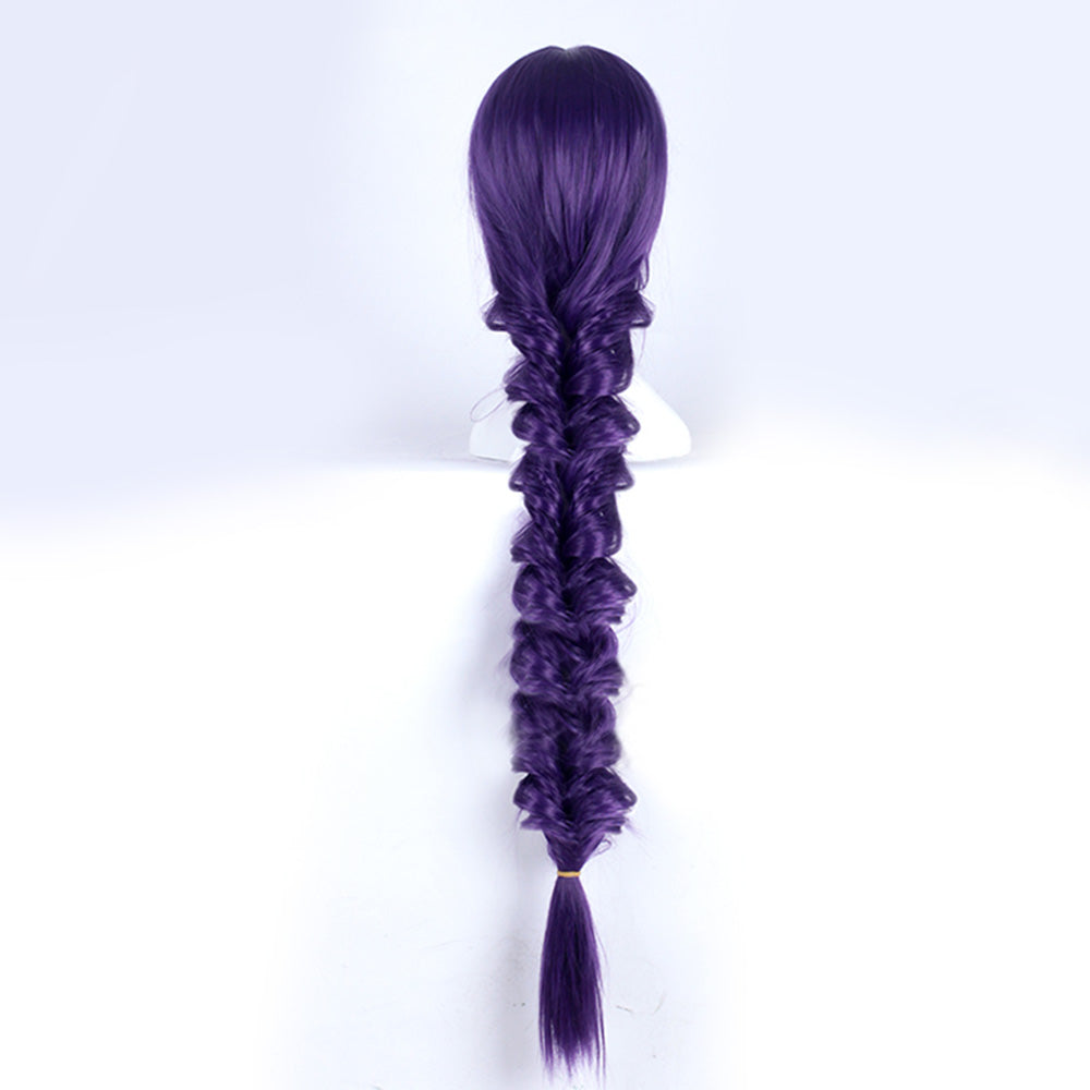 Fate Grand Order FGO 源之賴光 源之賴光 旗袍 紫色 Cosplay 假髮