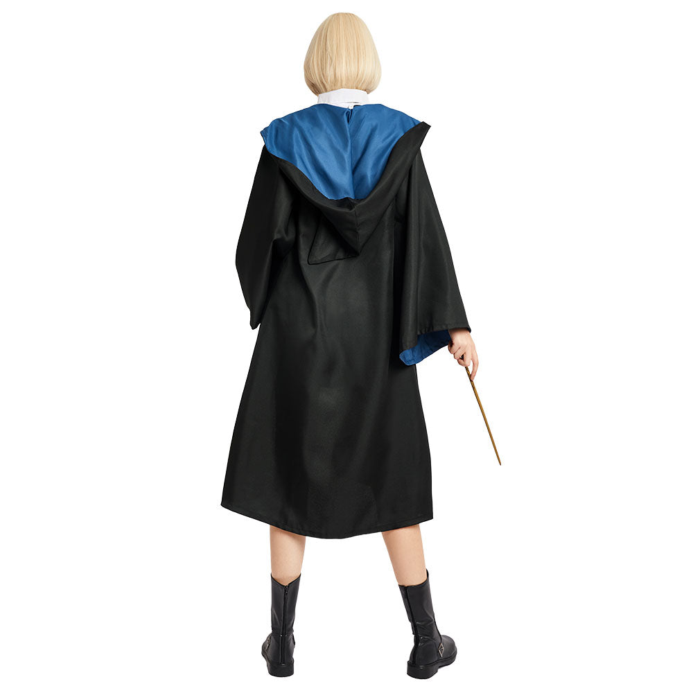 Harry Potter Female Ravenclaw Robe School Uniform Halloween Cosplay Costume