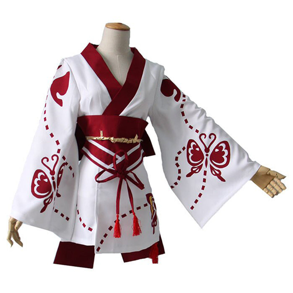 Final Fantasy XIV Clothing Lady's Yukata Redfly Cosplay Costume
