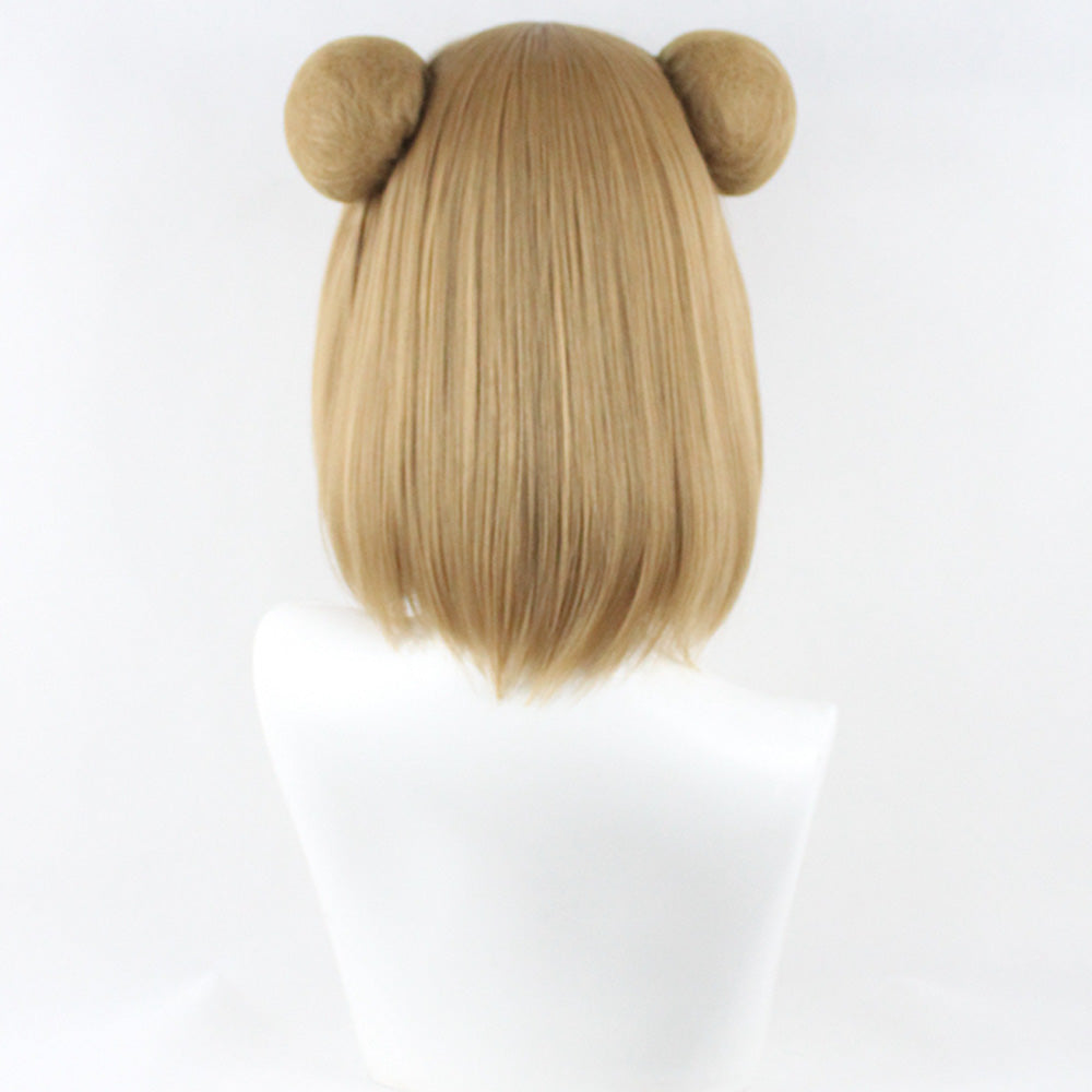 Peluca de cosplay amarilla Frontline P90 para niñas