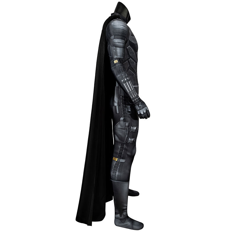 DC The Batman 2022 Bruce Wayne Robert Pattinson Zentai mono disfraz de Cosplay