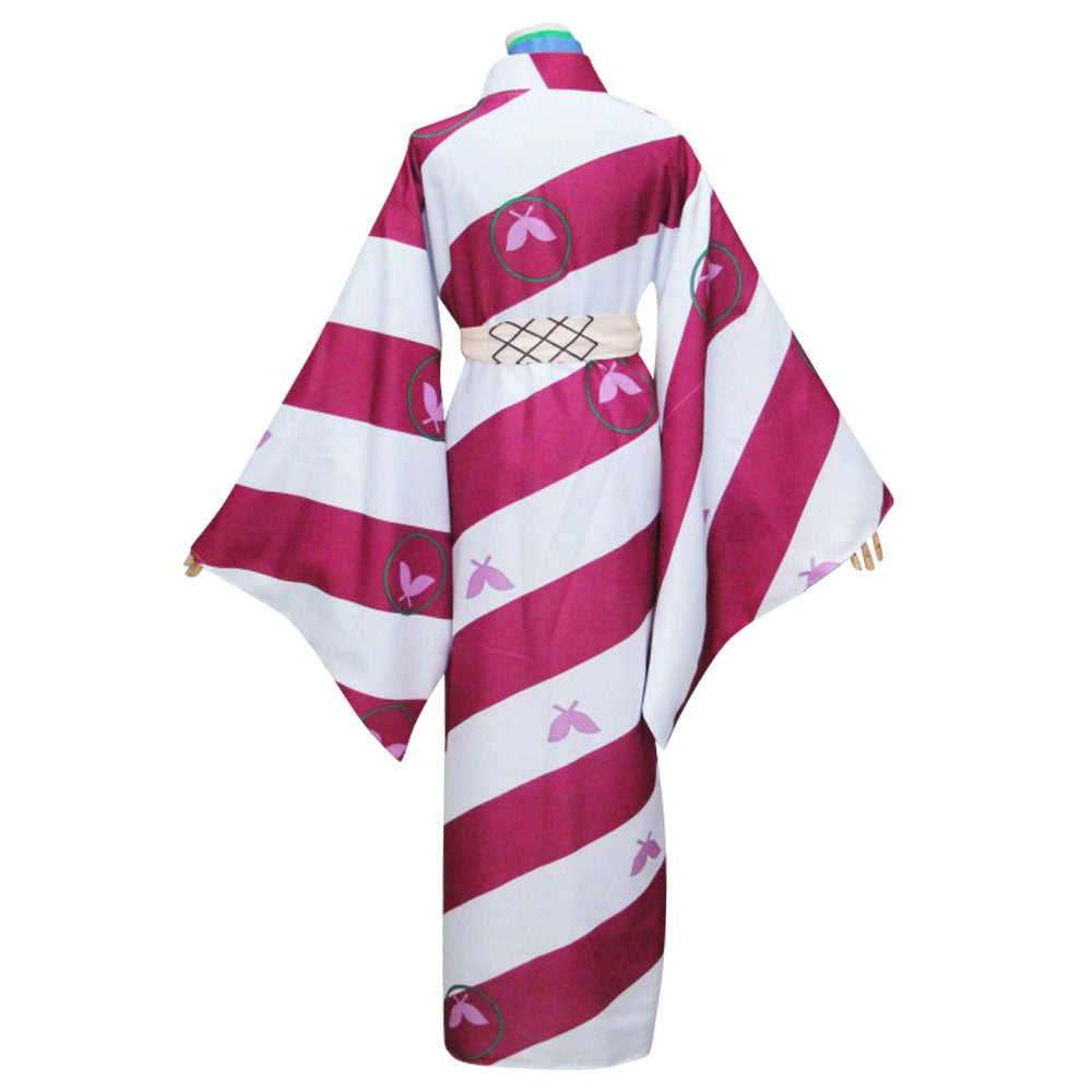 Traje de cosplay de kimono de Inuyasha Kagura