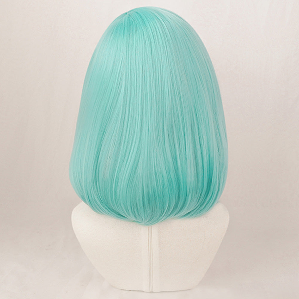BanG Dream! Hikawa Hina Blue Green Cosplay Wig