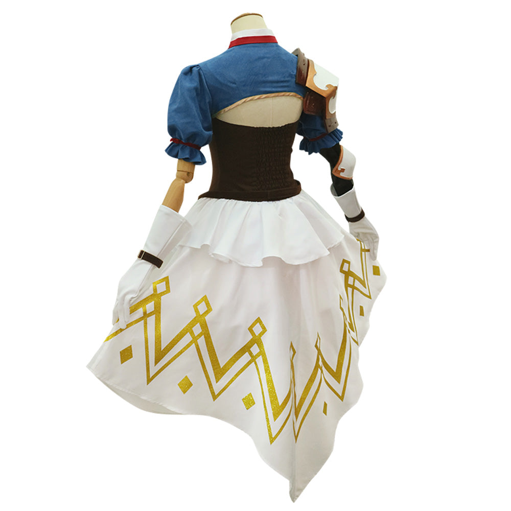 Princess Connect!Re: Dive Pecoriinu Cosplay Costume - Not Included Pauldrons, Elbow wear