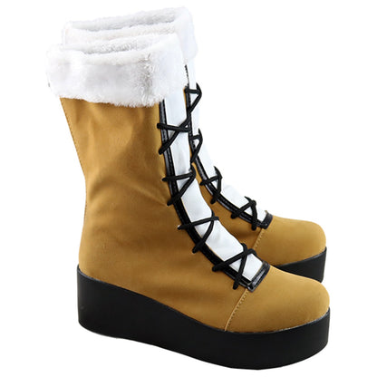 Girls' Frontline Stechkin APS Brown Cosplay Boots