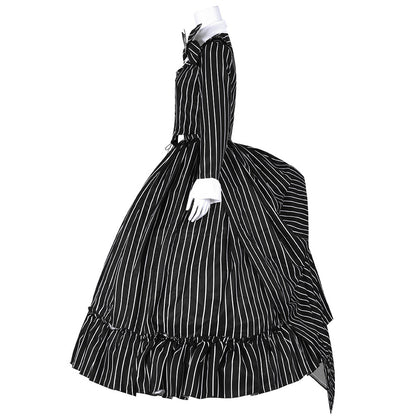 L'incubo prima di Natale femminile Jack Skellington vestito costume cosplay di Halloween