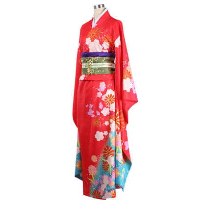 Fate Grand Order FGO Marie Antoinette Kimono Cosplay Costume