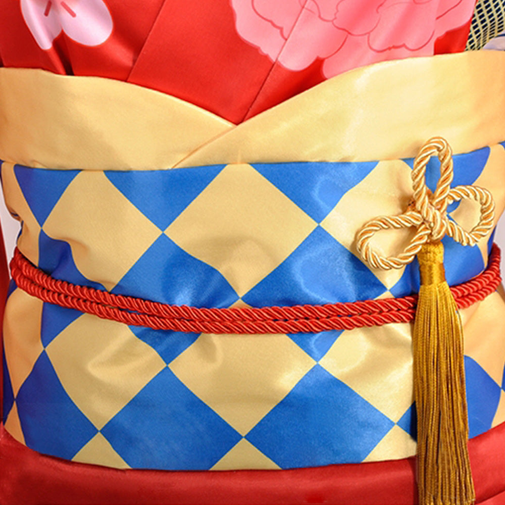 Disfraz de Cosplay de Vocaloid Hatsune Miku Kimono Yukata