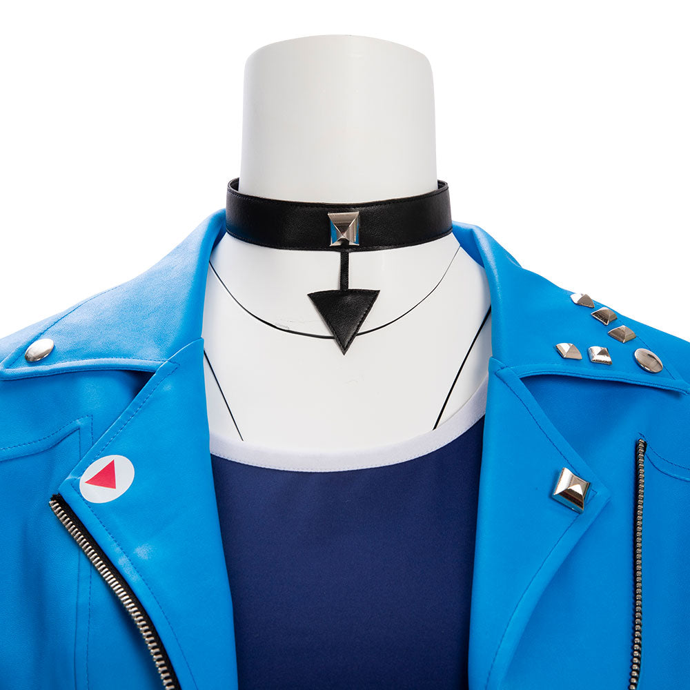 Street Fighter VI Cammy Jeu Costume Cosplay Bleu