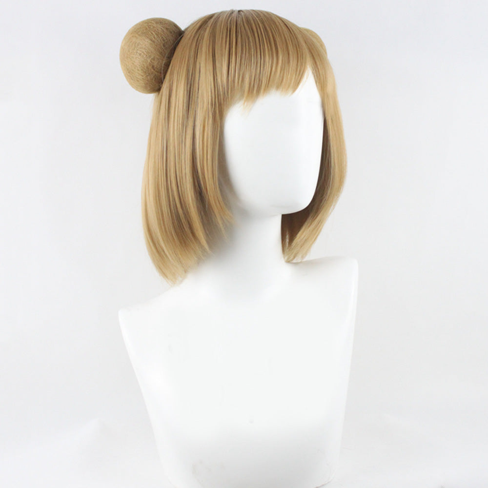 Peluca de cosplay amarilla Frontline P90 para niñas