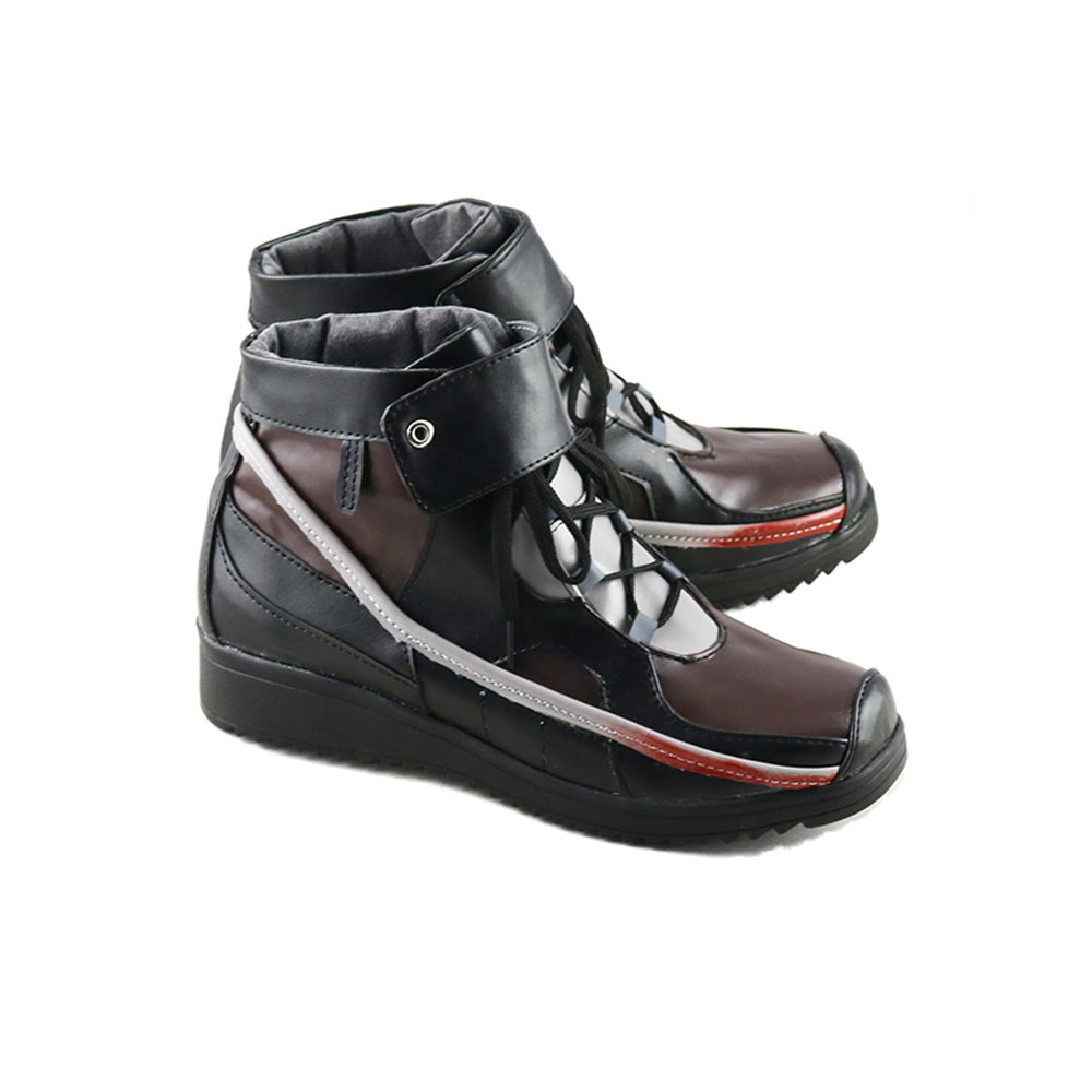 Girls Frontline M200 Black Brown Cosplay Shoes
