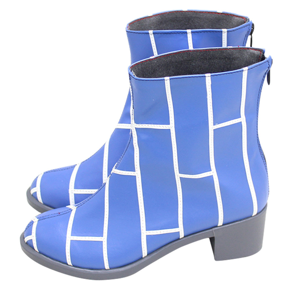 JoJo's Bizarre Adventure Jolyne Cujoh Blue Cosplay Shoes New Edition