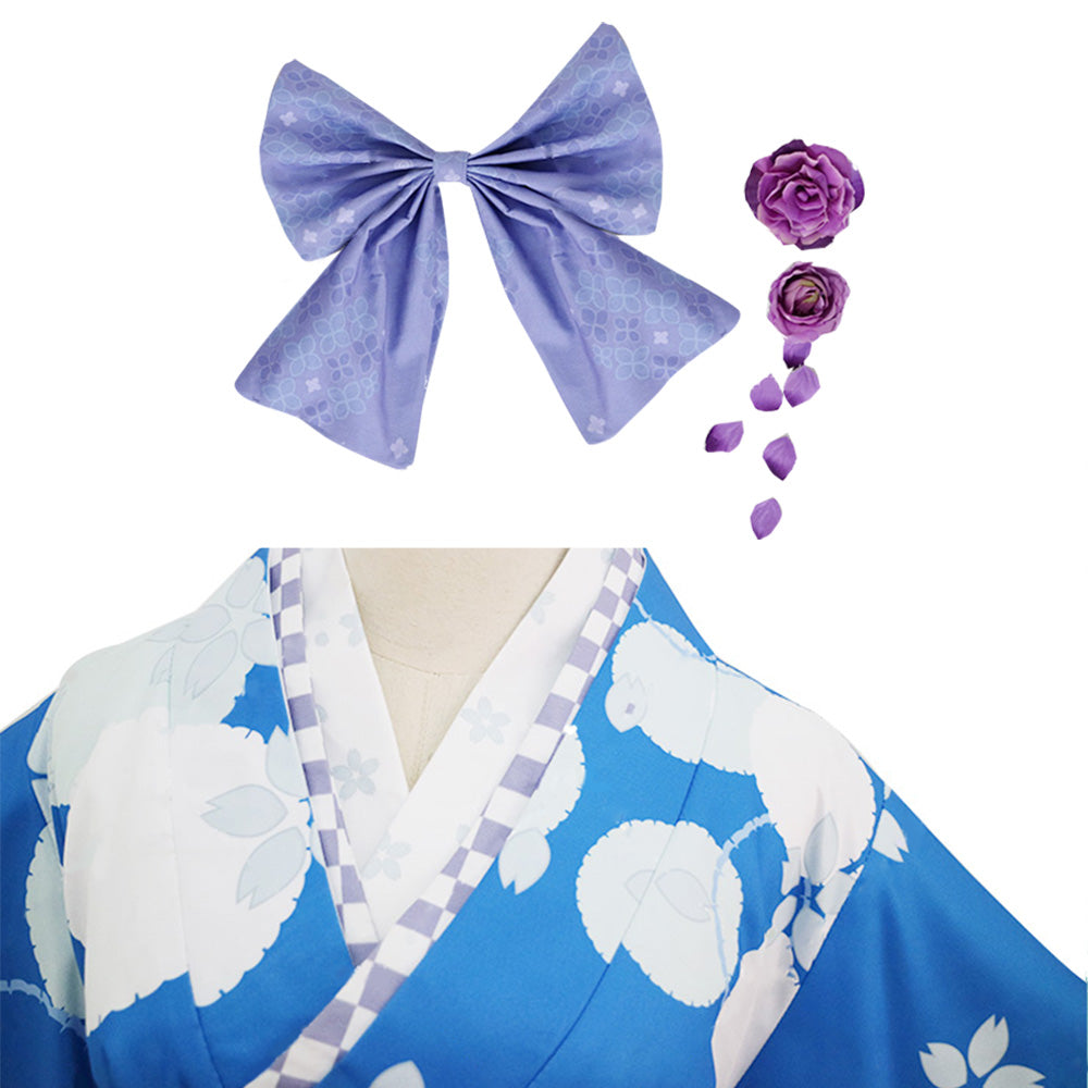 Re:Zero Starting Life in Another World Rem Kimono Cosplay Costume