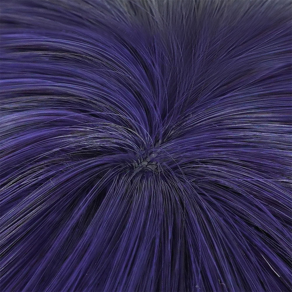 Genshin Impact Scaramouche 流浪者紫色角色扮演假髮