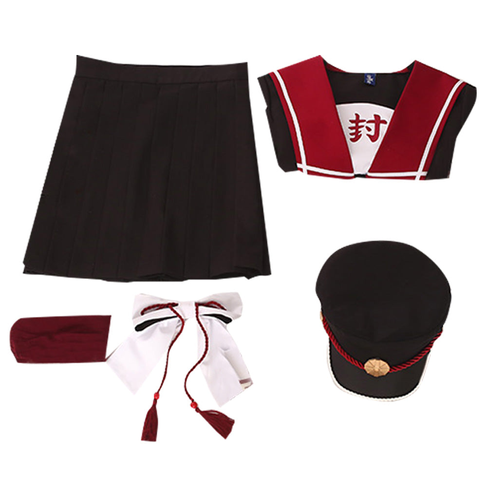 Jibaku Shounen Hanako-kun Hanako Yugi Amane JK Femme Cosplay Costume