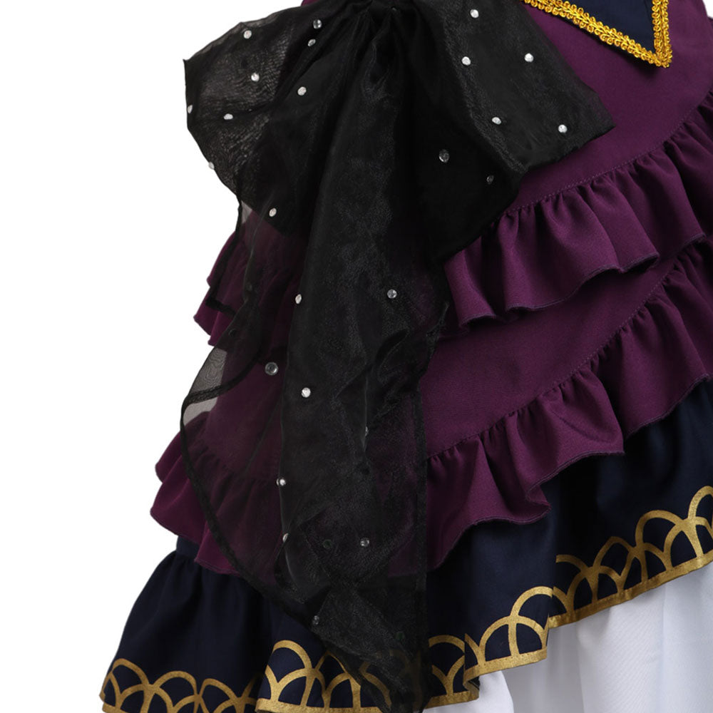 BanG Dream! Roselia Imai Lisa BLACK SHOUT Cosplay Costume