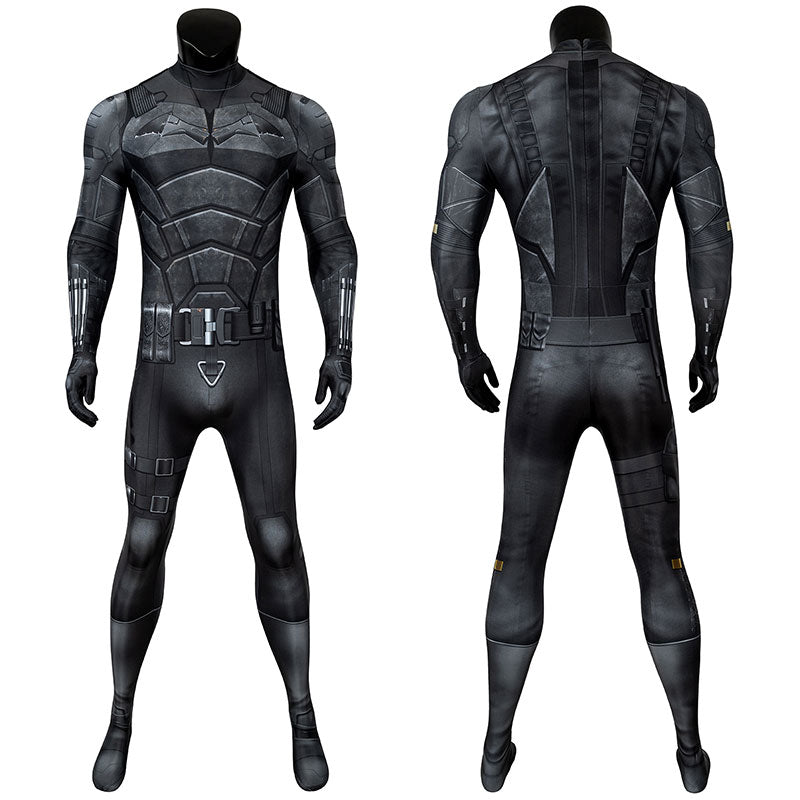 DC The Batman 2022 Bruce Wayne Robert Pattinson Zentai mono disfraz de Cosplay
