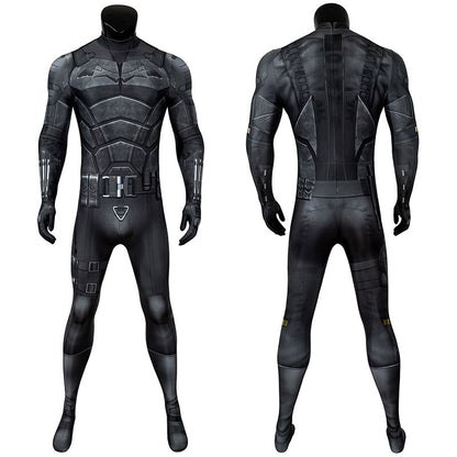 DC The Batman 2022 Bruce Wayne Robert Pattinson Zentai mono disfraz de Cosplay