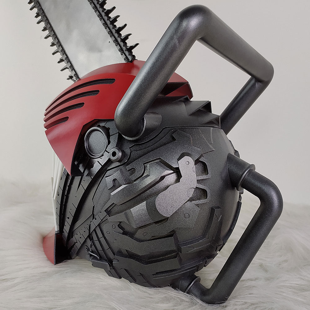 Chainsaw Man Denji Helmet Chainsaw Cosplay Weapon Prop