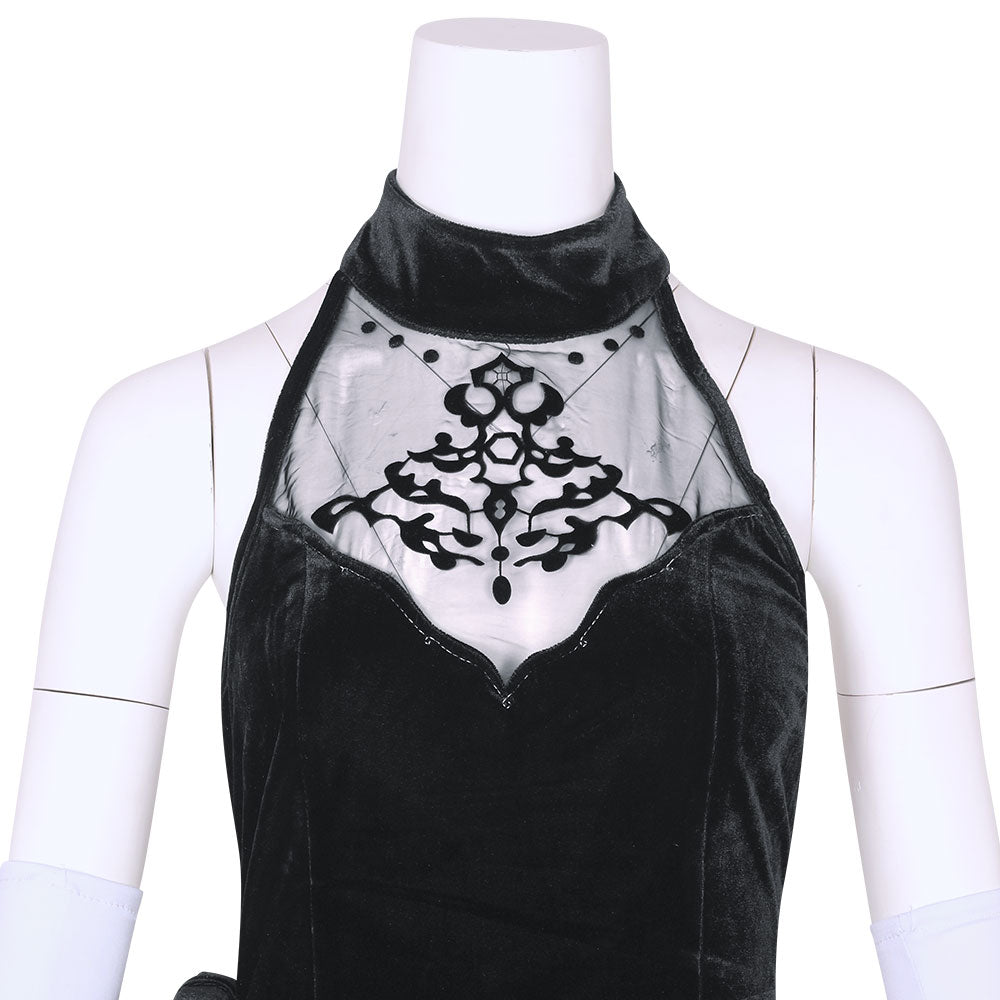 2b evening dress NieR: Automata 2B YoRHa No. 2 Type B Evening Dress Cosplay Costume